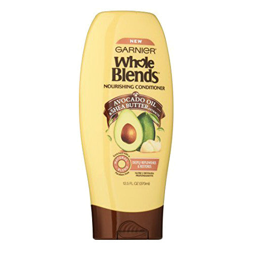 Garnier Whole Blends Conditioner with Avocado Oil And Shea Butter Extracts, 12.5 oz
